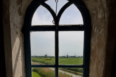 Looking out the windmill