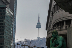 Namsan Tower taken close to Sinsegae