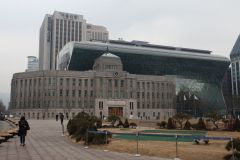 New and old City Hall
