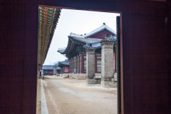Gyeongbokgung summer dinning area