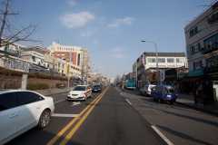 The begging of Itaewon if you are coming from Yongsan