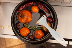 Brown sugar and spices to put on Hobbang (pancake)