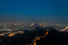 Looking East from Namsan Tower