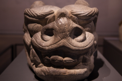 A dragon head artifact from Balhae at National Museum