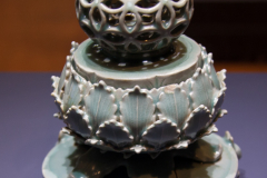 The most famous celadon incense burner at National Museum Goryeo (고려 918 to 1392)