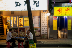 Afterwork drink and snack.