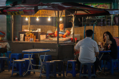 food stands.