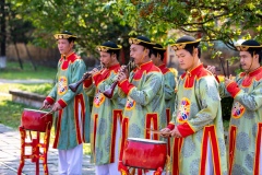 Musicians at The Imperial City - Hue